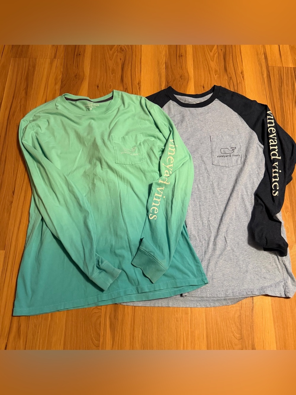 Bundle Of 2 Vineyard Vines Men's Long-Sleeve Size Medium